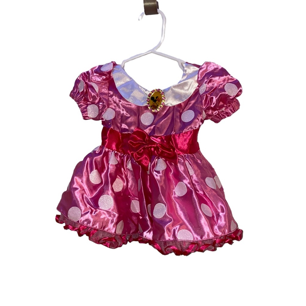 Disney store exclusive Mickey Mouse clubhouse Minnie dress costume size 6-9 mo.